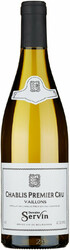 Вино Domaine Servin, Chablis 1-er Cru "Vaillons" AOC, 2018