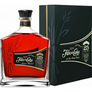 Ром "Flor de Cana" Centenario 25 Years Old, gift box, 0.75 л