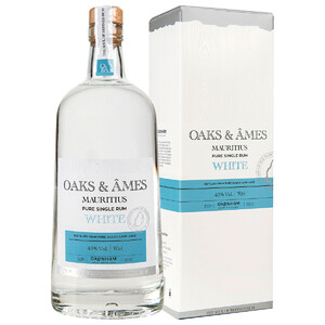 Ром "Oaks & Ames" Pure Single White, gift box, 0.7 л