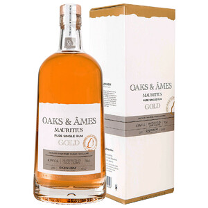 Ром "Oaks & Ames" Pure Single Gold, gift box, 0.7 л
