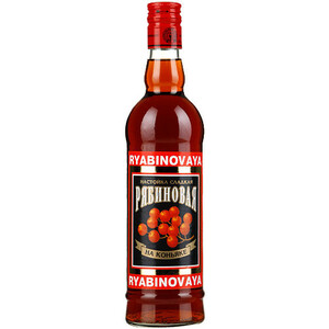 Ликер "Рябиновая" На коньяке, 0.5 л