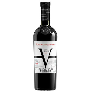 Вино Villa Krim, "Author's Collection" Pinot Noir-Merlot