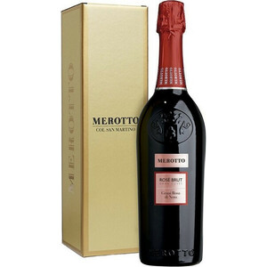 Игристое вино Merotto, "Grani Rosa di Nero", Rose Brut Gran Cuvee, gift box, 1.5 л