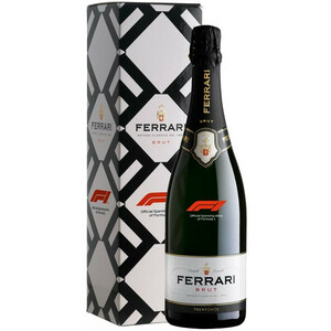 Игристое вино Ferrari, Brut "Formula 1", Trento DOC, gift box