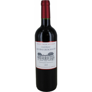 Вино "Chateau Les Pins de Bossuet", Bordeaux Superieur AOC, 2015