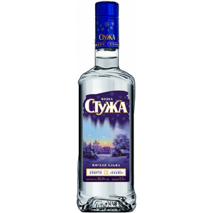 Водка Первый Купажный Завод, "Стужа" Мягкая Альфа, 0.5 л