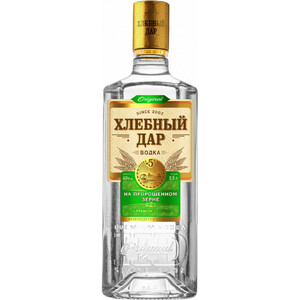 Водка "Хлебный Дар" На пророщенном зерне, 0.5 л