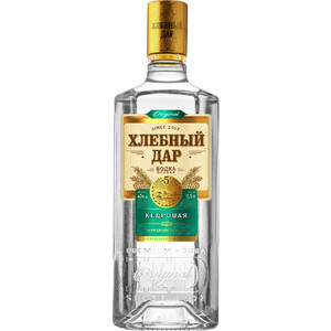 Водка "Хлебный Дар" Кедровая, 0.5 л