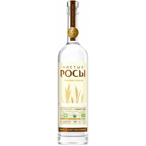 Водка "Чистые Росы" Из ржаного зерна, 0.5 л