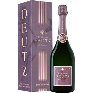 Шампанское Deutz, Brut Rose, 2014, gift box