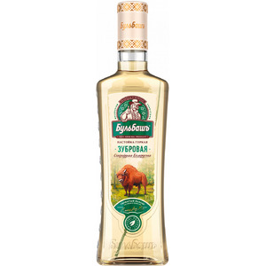Ликер "Бульбашъ Зубровая" Настойка горькая, 0.5 л