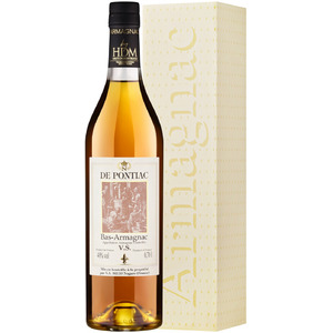 Арманьяк De Pontiac, 1999, Bas-Armagnac AOC, gift box, 0.7 л