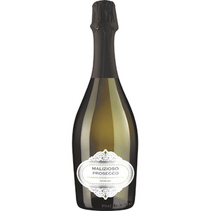 Игристое вино "Malizioso" Prosecco DOC Extra Dry