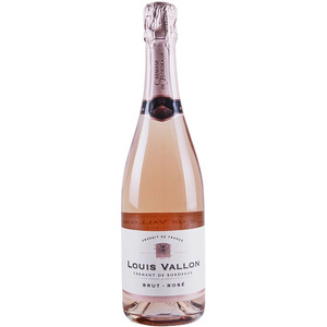 Игристое вино Louis Vallon, Cremant de Bordeaux AOC Brut Rose
