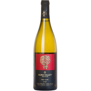 Вино "Alma Valley" Reserve, Pinot Blanc, 2016