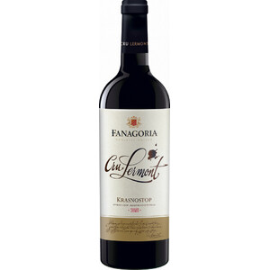Вино Фанагория, "Крю Лермонт" Красностоп, 2019