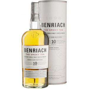 Виски "Benriach" The Smoky Ten, in tube, 0.7 л