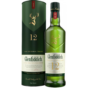Виски "Glenfiddich" 12 Years Old, in tube, 0.7 л