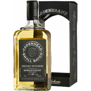 Виски Cadenhead, "Benriach-Glenlivet" 10 Years (57,6%), 2008, gift box, 0.7 л