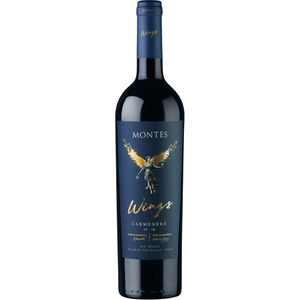 Вино "Montes Wings" Carmenere, Apalta DO, 2019