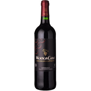 Вино "Mouton Cadet", Bordeaux AOC Rouge