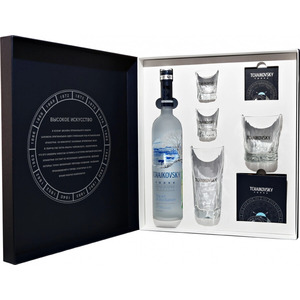 Водка "Чайковский", подарочный набор "Расширенная Премиальная Коллекция"