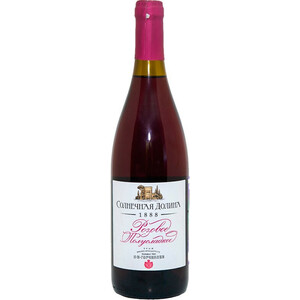 Вино "Солнечная Долина" Розовое полусладкое