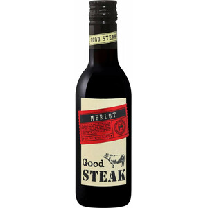 Вино "Good Steak" Merlot, 187 мл