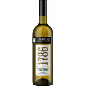 Вино Цимлянское, "1786" Ркацители Сухое