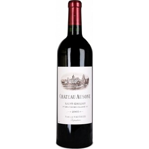 Вино Chateau Ausone Saint-Emilion AOC 1er Grand Cru Classe "A" 2005