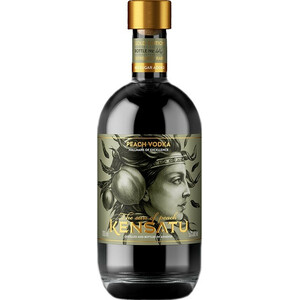 Водка "Kensatu" Gold Edition Peach, 0.5 л