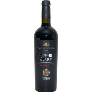Вино "Черный Доктор Солнечной Долины"