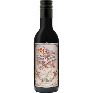 Вино "Черный Доктор Солнечной Долины", 250 мл