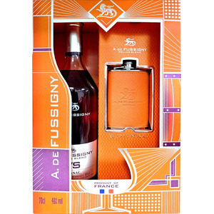 Коньяк A. de Fussigny, "Cellar Blend" VS, gift box with flask