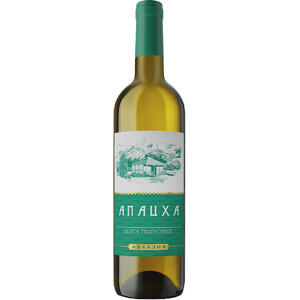 Вино "Апацха" Белое полусухое