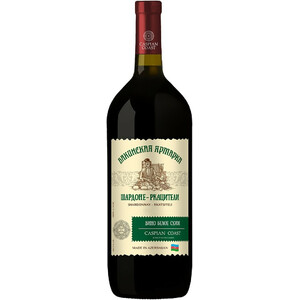Вино "Бакинская Ярмарка" Шардоне-Ркацители, 1.5 л