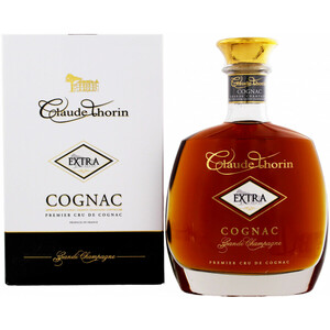 Коньяк "Claude Thorin" Extra, Cognac Grande Champagne AOC, gift box, 0.7 л