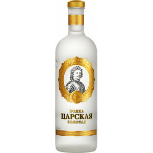 Водка "Царская" Золотая, 1 л