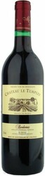 Вино "Chateau Le Templey" Rouge, Bordeaux AOC, 2010