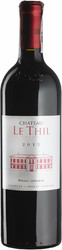 Вино "Chateau Le Thil Comte Clary" Rouge, Pessac-Leognan AOC, 2012