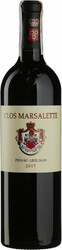 Вино "Clos Marsalette" Rouge, Pessac-Leognan AOC, 2017
